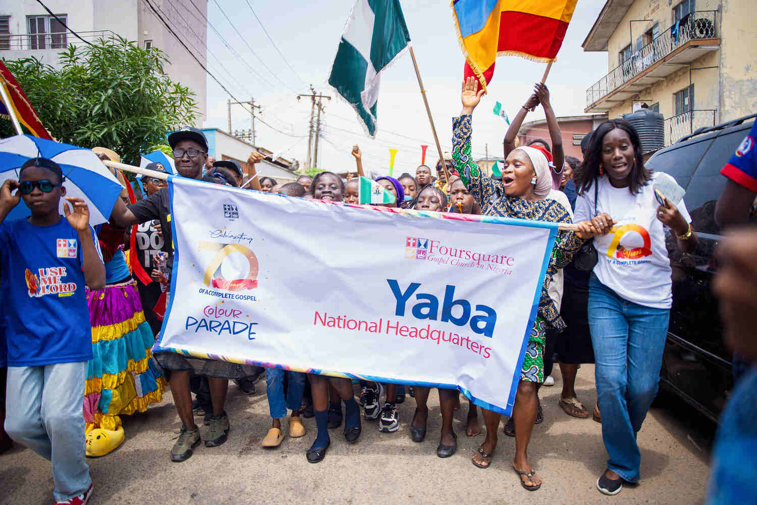 Foursquare Church Yaba Begins 70th Anniversary with Colourful Rally